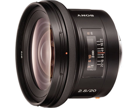 Sony 20mm f/2.8 Wide Angle Camera Lens