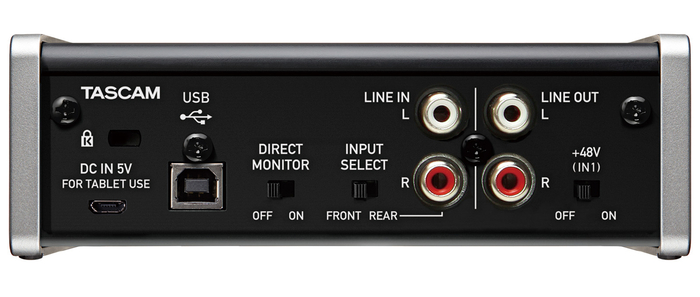 Tascam US-1x2 1x2 USB Audio / MIDI Interface