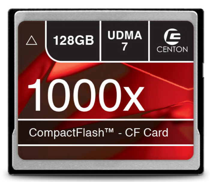 Centon S1-CF1000X-128G 1000x 128GB Compact Flash Card