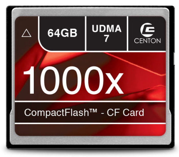 Centon S1-CF1000X-64G 1000x 64GB Compact Flash Card