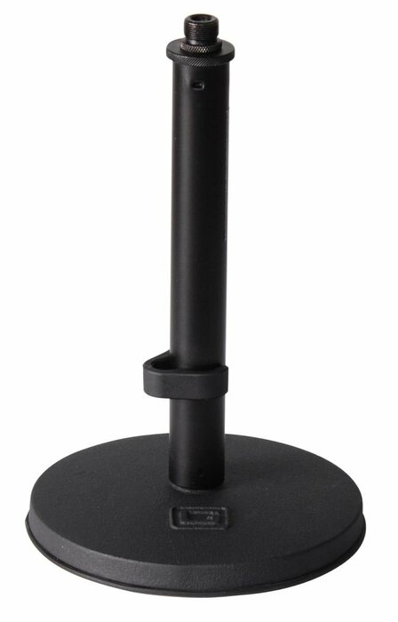 Gator GFW-MIC-0600 Desktop Microphone Stand With Weighted Round Base