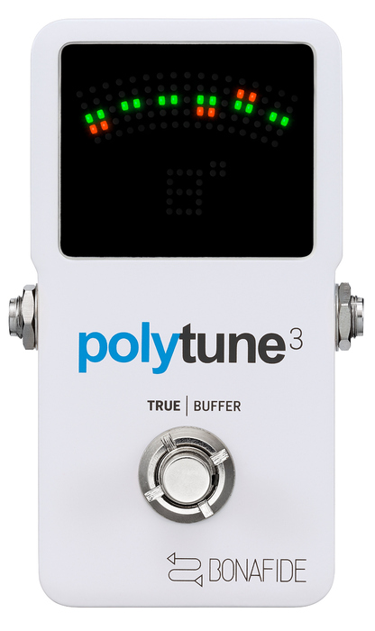 TC Electronic  (Discontinued) POLYTUNE-3 PolyTune 3 Poly-Chromatic Tuner With Built-in Buffer