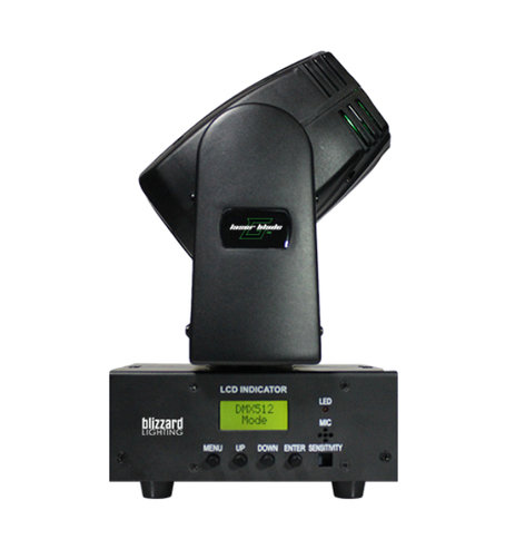 Blizzard Laser Blade G Mini Moving Head Fixture With 50mW Green Laser