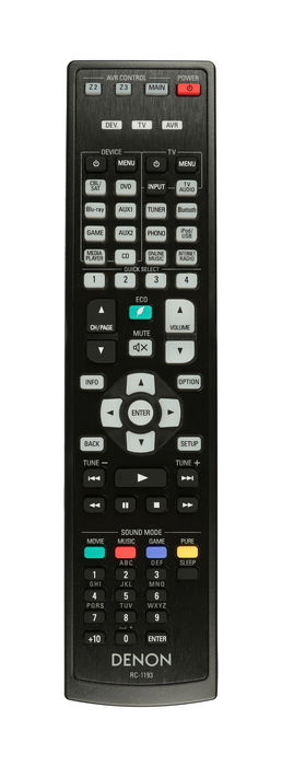 Denon Professional 30701016200AD AVR-X4100W Replacement Remote