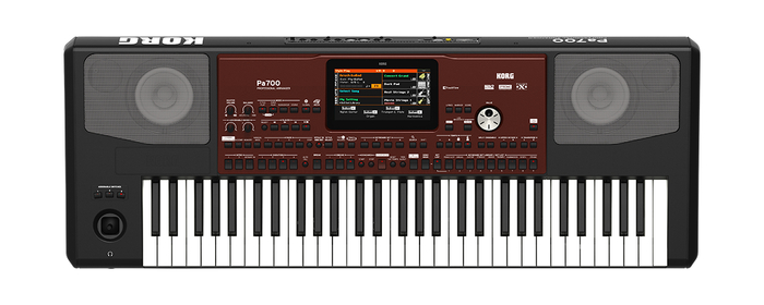 Korg Pa700 Arranger 61-Key Arranger Workstation With 7" Touchscreen And 2 X 25W Speaker System