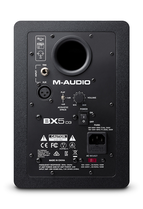 M-Audio BX5-D3 5" Powered Studio Reference Monitor