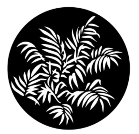 Apollo Design Technology ME-1043 Foliage Ferns Steel Gobo