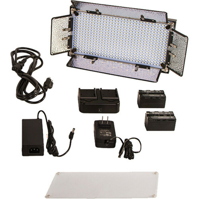 ikan IBK25013-v3 Interview Bi-Color Kit With 2 X IB508-v2 And 1 X ILED312-v2 LED Fixtures