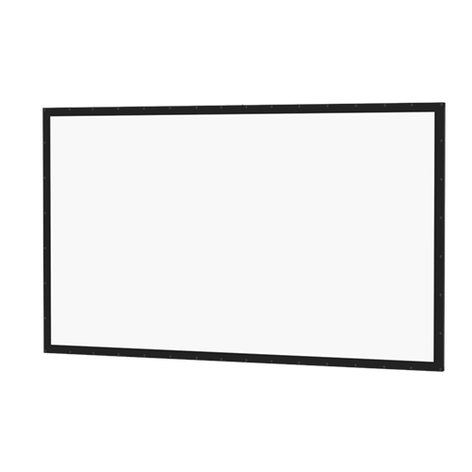 Da-Lite 78679 78" X 139" Perm-Wall Da-Mat Projection Screen