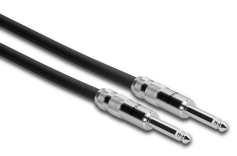 Zaolla ZPP103 Unbalanced Interconnect 1/4" TS To 1/4" TS Patch Cable, 3 Ft