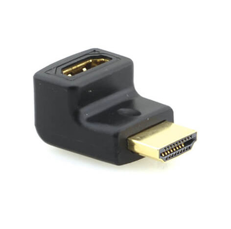 Kramer AD-HF/HM/RA HDMI Female To HDMI Male Right Angle Adaptor