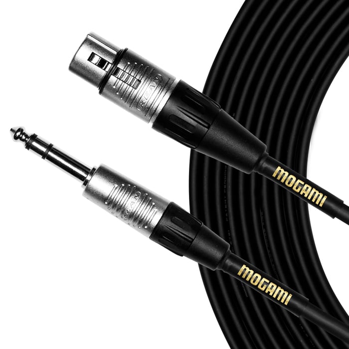 Mogami MCP-SXF-10 CorePlus Mic/Line Cable TRS To XLRF, 10 Ft