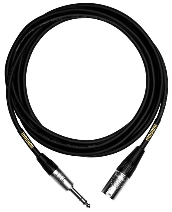 Mogami MCP-SXM-20 CorePlus Mic/Line Cable TRS To XLRM, 20 Ft