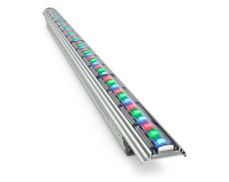 Philips Color Kinetics 123-000079-31 ColorGraze QLX Powercore 3 Ft RGB - 10° X 60° Beam Angle Linear Exterior LED Wall Grazing