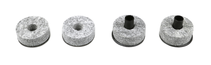 DW DWSM488 Cymbal Felts With Sleeves (2-pack)