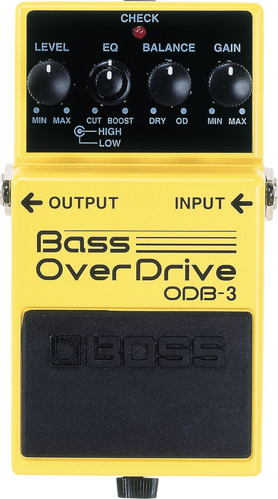 Boss ODB3 Bass Overdrive Pedal