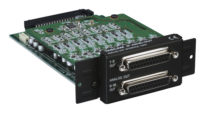 Tascam IF-AN16 / OUT 16-Channel Analog Output Option Card For DA-6400 / DA-6400dp