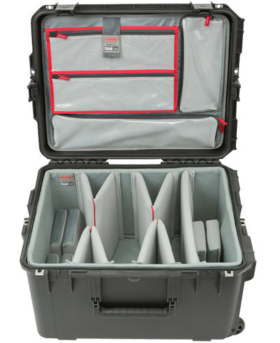 SKB 3i-2217-12DL Case With Think Tank Designed Video Dividers And Lid Organizer