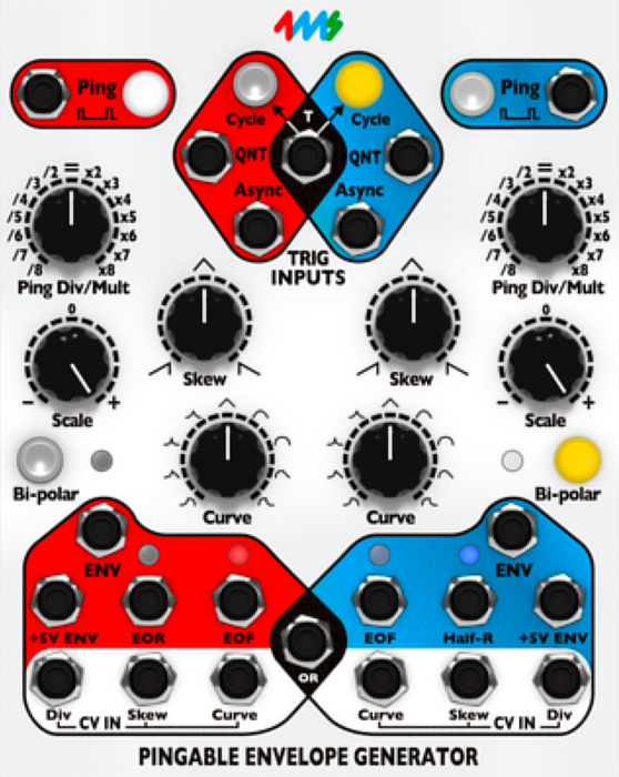 Softube 4MS-PEG 4ms PEG [DOWNLOAD] Pingable Envelope Generator For Modular