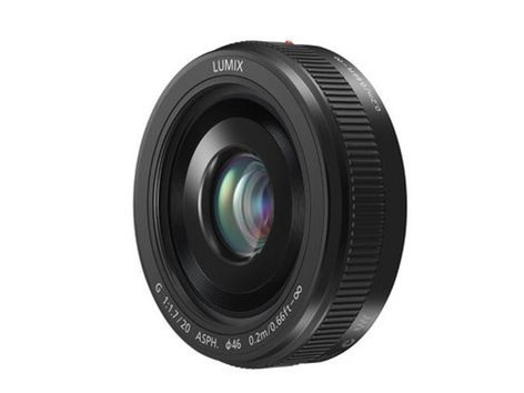 Panasonic LUMIX G 20mm f/1.7 II ASPH. Camera Lens With MFT Mount, Black