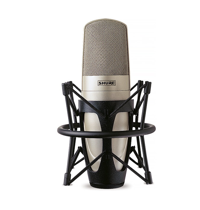 Shure KSM32/SL Cardioid Condenser Studio Microphone, Champagne