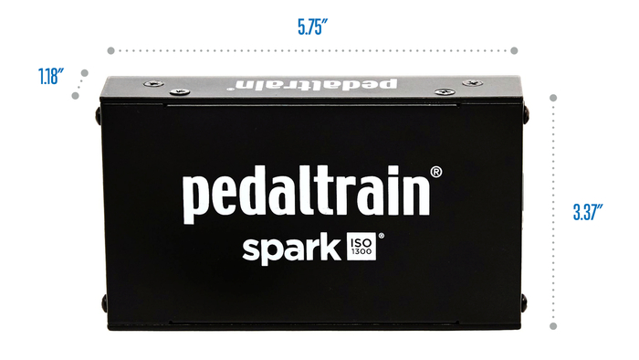 Pedaltrain PT-SPARK Spark ISO 1300 Ultrathin Power Supply With Mounting Brackets