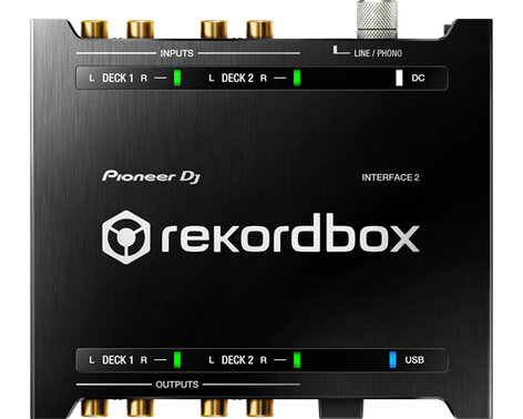 Pioneer DJ INTERFACE 2 Audio Interface With Rekordbox Dj / Dvs