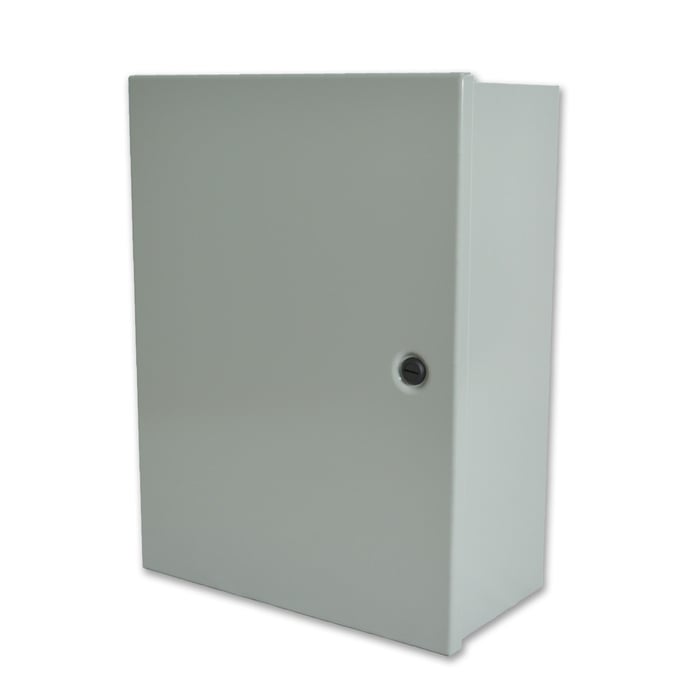 Interactive Technologies DE-1612 Small DIN Enclosure, 16" X 12" X 6"