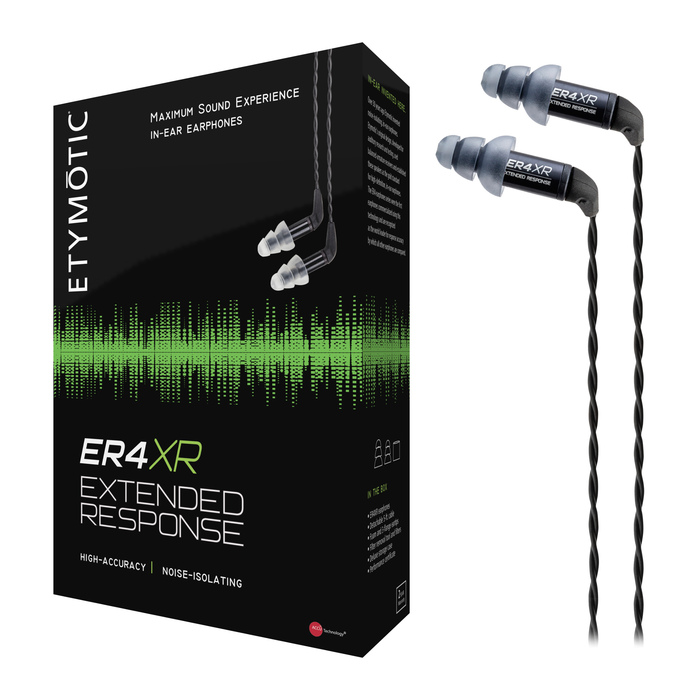 Etymotic Research ER4XR Balanced Armature In-Ear Earphones With Extended Range