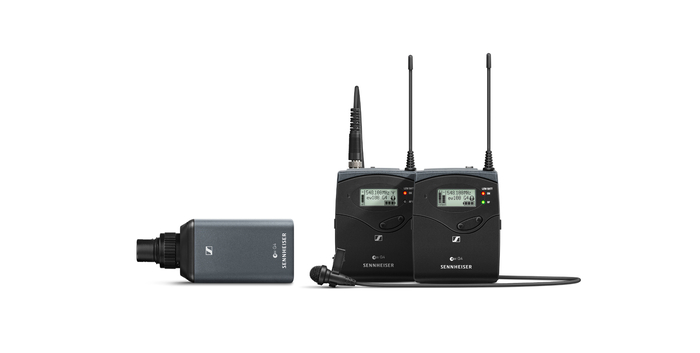 Sennheiser EW 100 ENG G4 Wireless Combo System With Clip-on And Camera Mount Microphones