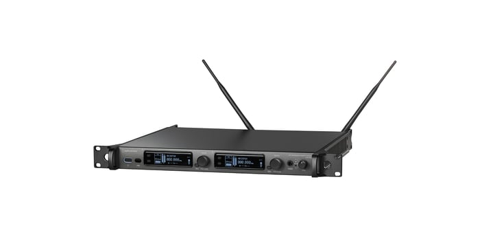 Audio-Technica ATW-R5220 5000 Series Diversity Dual Receiver With Ethernet Connection