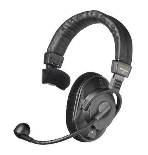 Beyerdynamic DT 280 V.11 MK II Single-Ear Headset With Dynamic Microphone And In-Line Preamplifier For Television Cameras