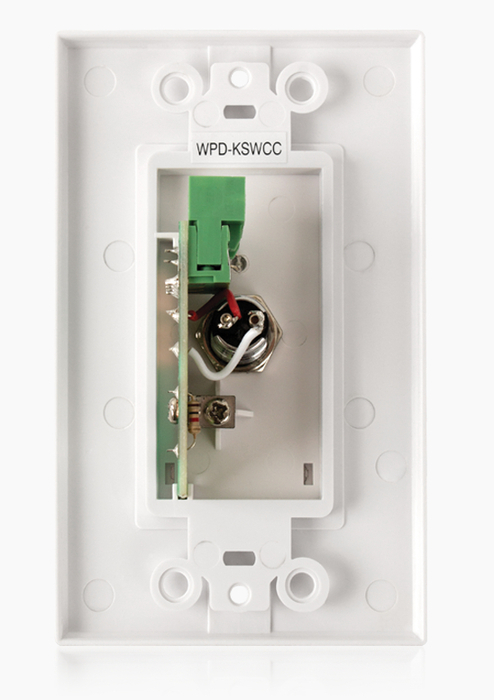 Atlas IED WPD-KSWCC Wall Plate Key Switch, Hard Contact Closure