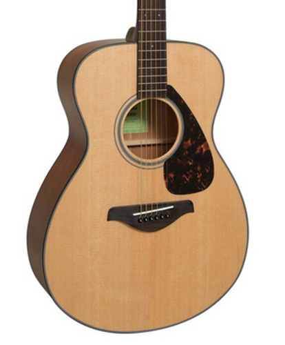 Yamaha FS800 Concert Acoustic Guitar, Solid Spruce Top And Laminate Back And Sides
