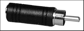 Philmore 531AB RCA Phono Plug Male To Miniature 1/8” Mono Phone Jack Female Adapter