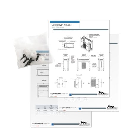 Middle Atlantic TP-MK1 Millwork Kit For TechPed Series Pedestals