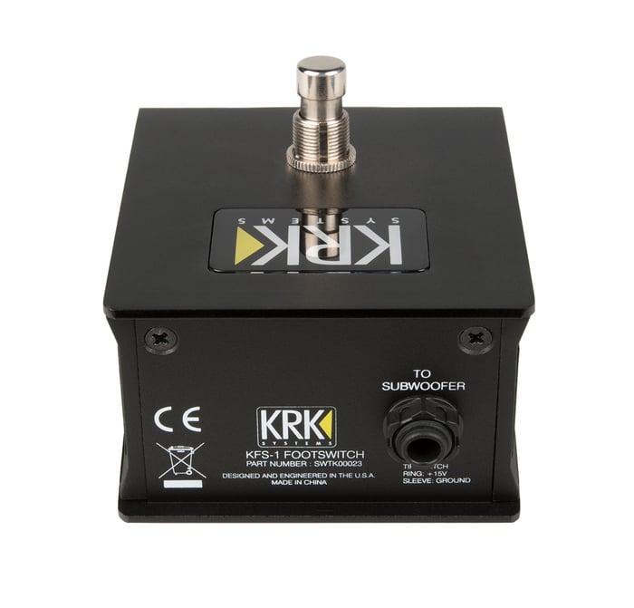 KRK KFS-1 Footswitch With LED For 12sHO And 12s (Backordered)