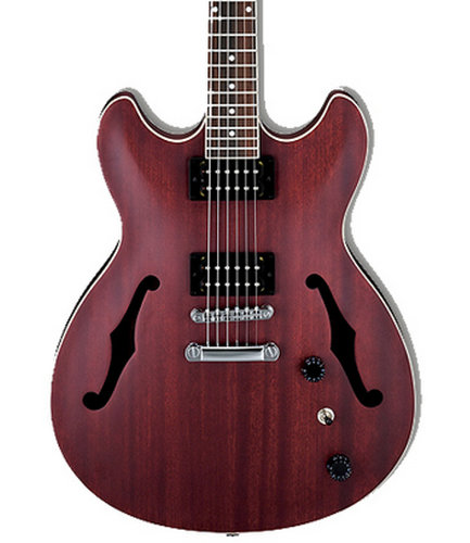 Ibanez AS53TRF Artcore Series Semi-Hollowbody Electric Guitar In Transparent Flat Red