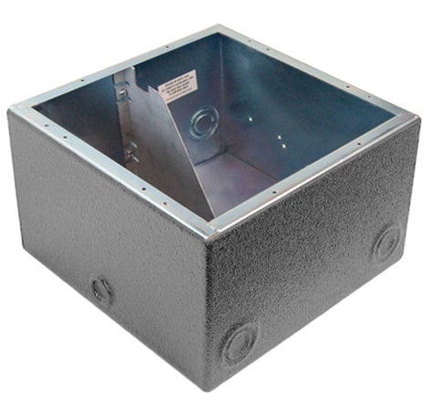Ace Backstage ISO102BBXW 6" Deep Back Box With AC Isolation And Poly Encapsulation