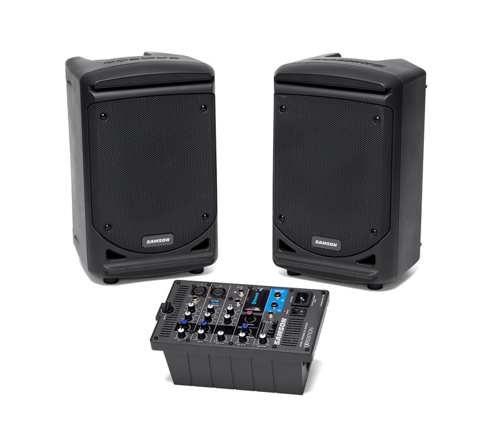 Samson Expedition XP300 6" Stereo 2-Way Portable PA System With Bluetooth, 150W