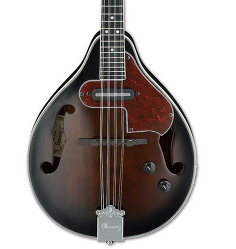 Ibanez M510EDVS Mandolin, Dark Violin Sunburst With Pickup, Rosewood Fingerboard