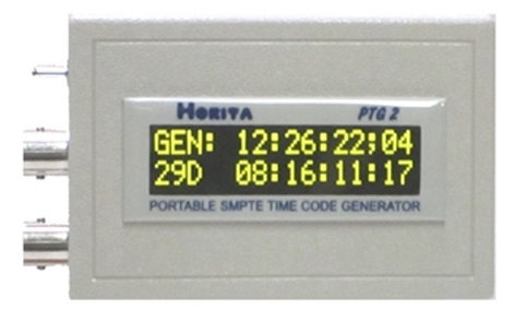 Horita PTG-2 Portable Time Code Generator With OLED Display