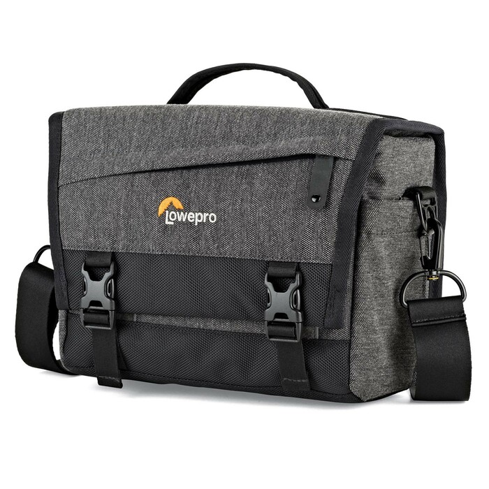 LowePro LP37162 M-Trekker SH 150 Compact Shoulder Bag For Camera Kit And Accessories In Charcoal Grey