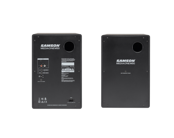 Samson MediaOne M50 5" Active 2-Way Studio Monitors, Pair