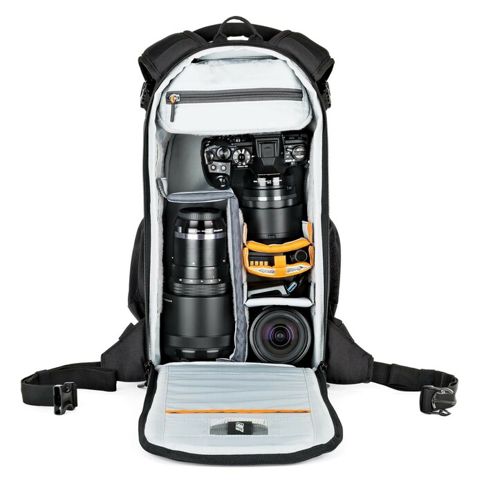 LowePro LP37125 Flipside 200 AW II Compact DSLR And Mirrorless Camera Backpack In Black