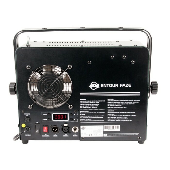 ADJ Entour Faze 450W Water Based Faze Machine With DMX Control, 1000 Cfm Output