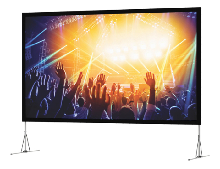 Da-Lite NSCH88X140 88" X 140" Fast-Fold NXT HD Rental Projection Screen