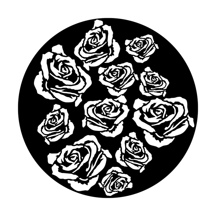 Apollo Design Technology ME-1062 Breakup Roses Steel Gobo