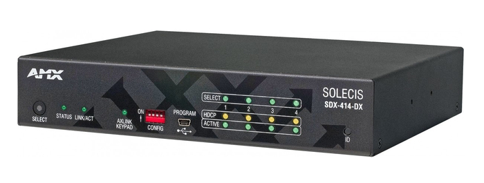 AMX SDX-414-DX Solecis 4x1 4K HDMI Digital Switcher With DXLink Output