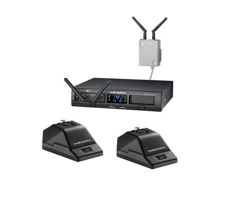 Audio Technica Atw 1377 System 10 Wireless Desk Stand Microphone